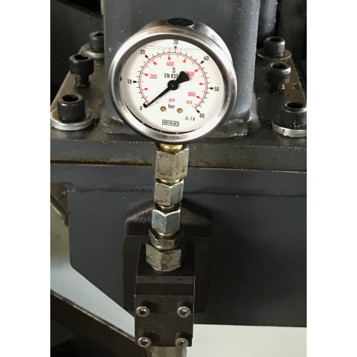 Metallkraft Manometer HMBS 450x600 HA-DG-FX Ø63 / 0-60bar, G1/4"radial - Art. 0369036000092
