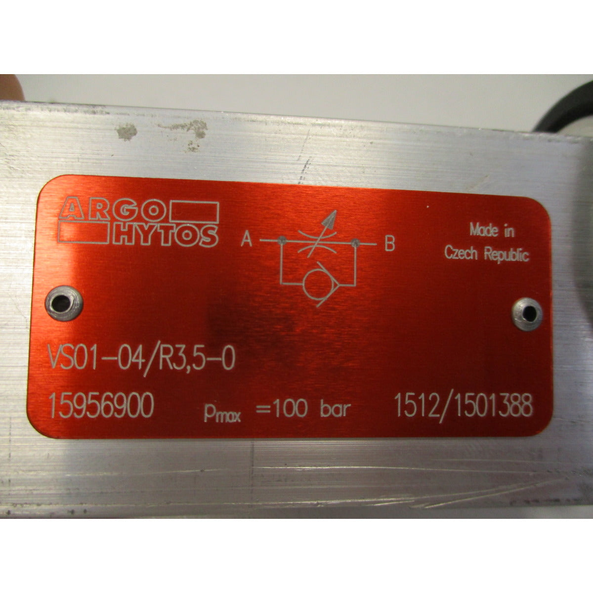 Metallkraft Steuerventil BMBS / VS01-04/R3,5-O 037.143.000 - Art. 0369037143000