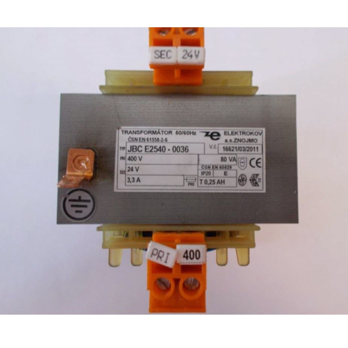 Metallkraft Trafo 80VA 049.000.005 / JBC E2540-0036 - Art. 0369049000005