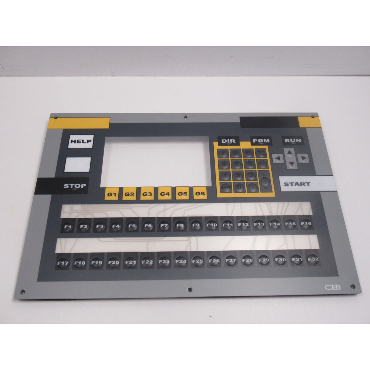 Metallkraft Bedientafel HMBS / MAHLER Steuerpult inkl. Grafikfolie - Art. 0369CEBTAS10E0