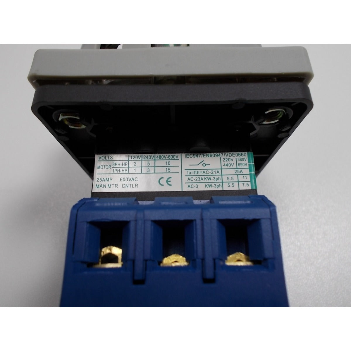 Metallkraft Hauptschalter PRM 10E, MTBS 1255-30E 400V / JFD11-25(KG25B) 25A - Art. 03780011MS