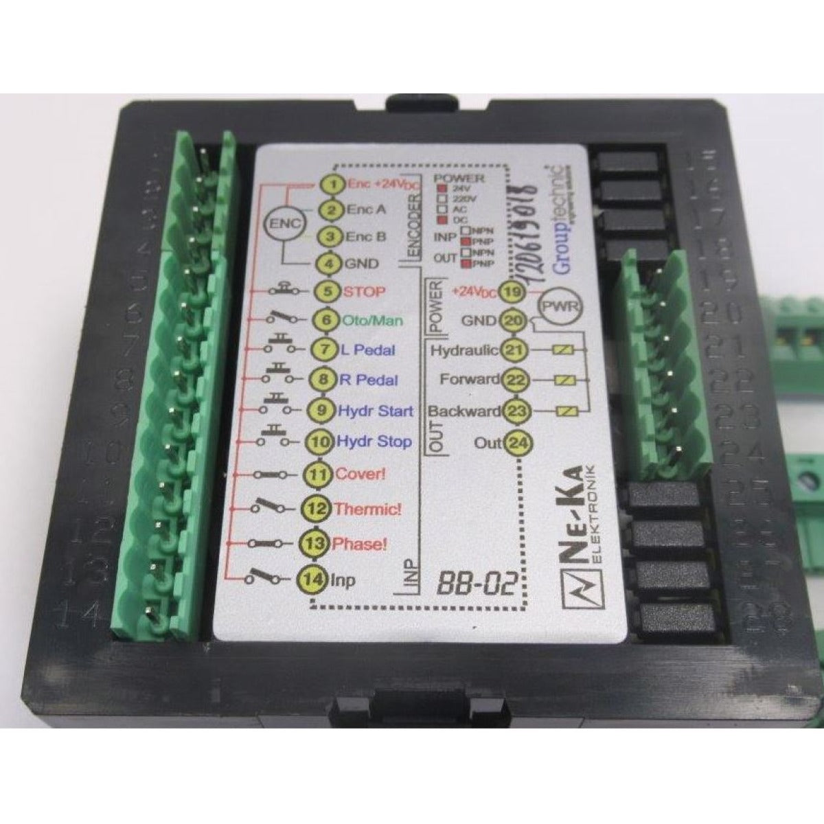 Metallkraft Digitalanzeige HBP 20,30,100 Display BB-02 - Art. 0381BB02