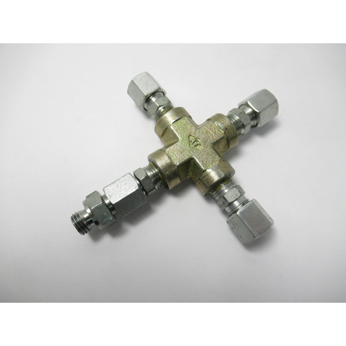 Metallkraft 4-Wege Verteiler AKM 200-6 VP für Druckzylinder inkl. Anschlüsse - Art. 038370604W