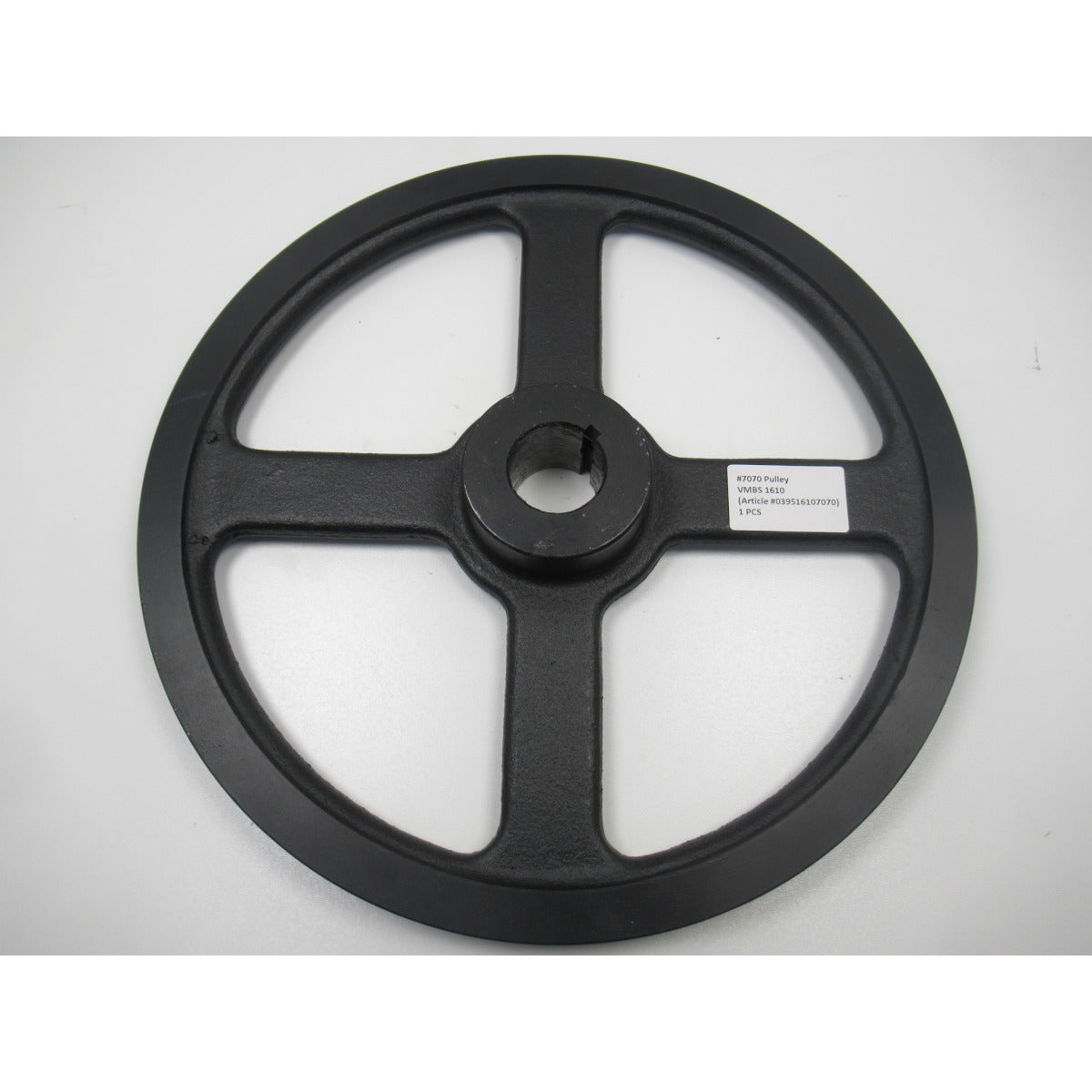 Metallkraft Riemenscheibe VMBS 1610 #7070 / 14" / Ø350 - Art. 039516107070