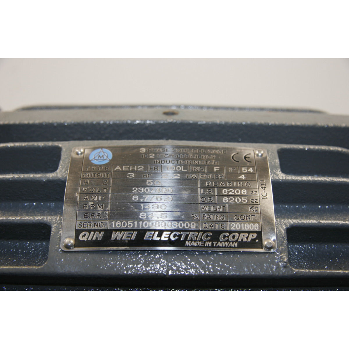 Metallkraft Motor VMBS Serie / 400V #2000 / 2,2kW - Art. 039520112000