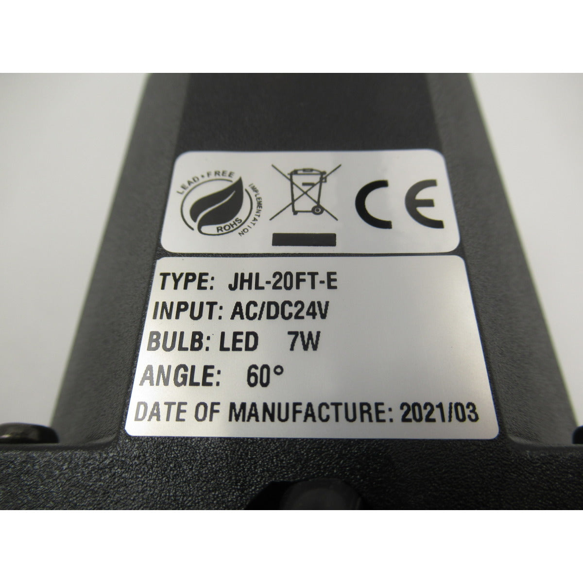 Metallkraft LED Arbeitsleuchte VMBS Serie #6800 / 24V AC/DC 7W / JHL-20FT-E - Art. 03952012WLCPL