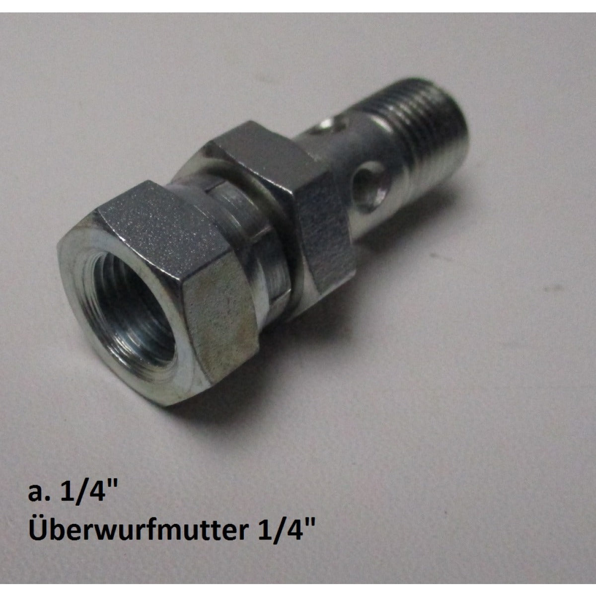 Metallkraft Anschlußstück 1/4" WPP E0136R - Art. 0400E0136