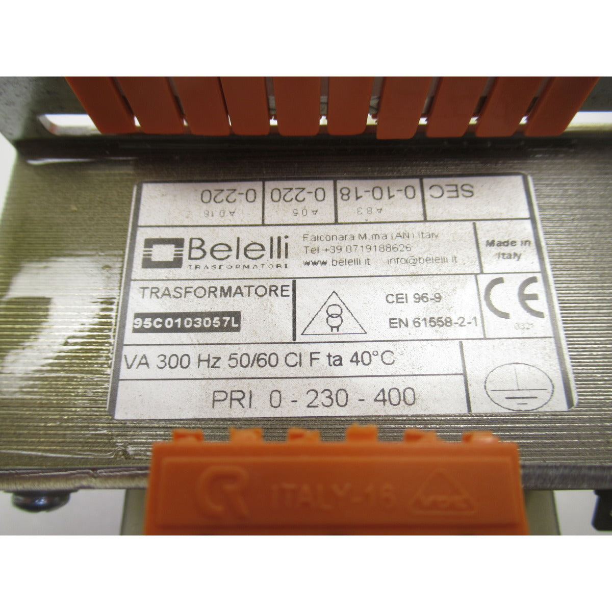 Holzkraft Trafo CASADEI KS 3400 95C0103057L / 300VA - Art. 05095C0103057L