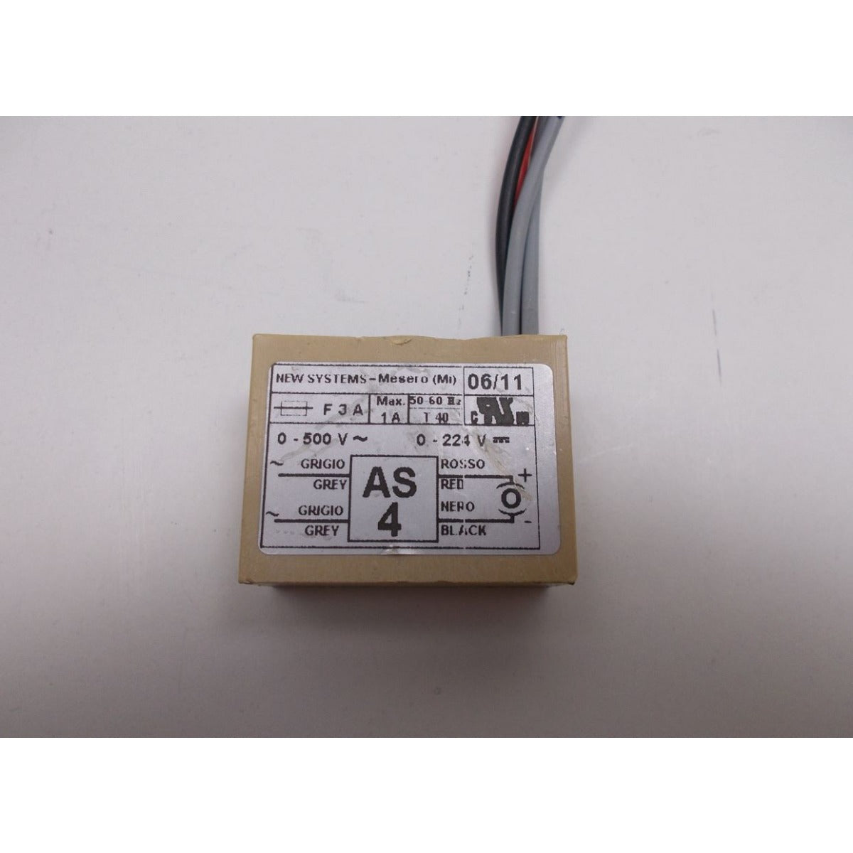Holzkraft Gleichrichter 1A 0001352491L / 0-500V AC, 0-224V DC - Art. 0510001352491L