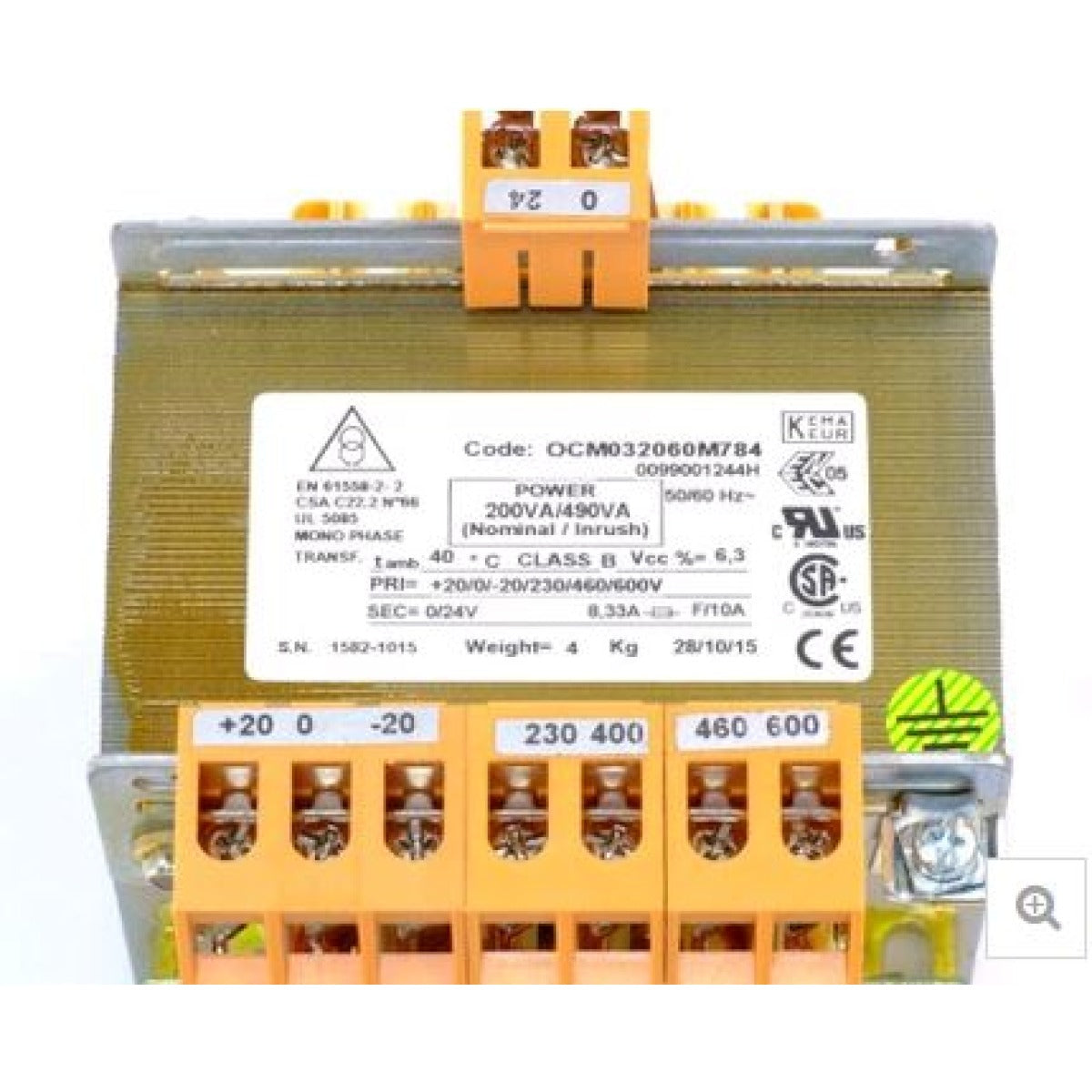 Holzkraft Trafo SCM 200VA 0099001244H - Art. 0510099001244H