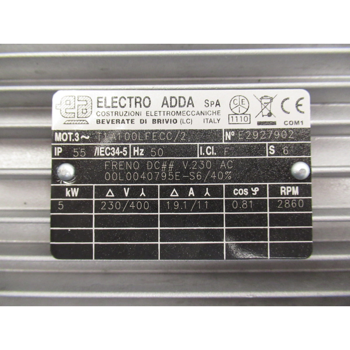 Holzkraft Motor SCM 5kW / 400V/ 50Hz 00L0040795E - Art. 05100L0040795E