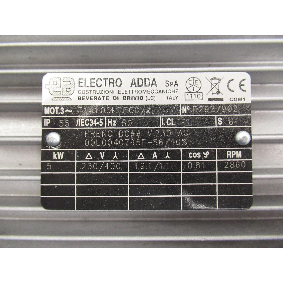 Holzkraft Motor SCM 5kW / 400V/ 50Hz 00L0040795E - Art. 05100L0040795E