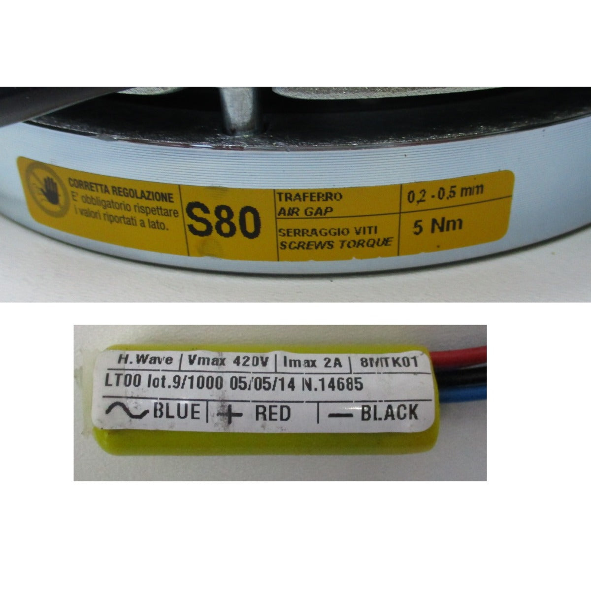 Holzkraft Motorbremse 230V 00L0145080D / FECC 80-90 - Art. 05100L0145080D
