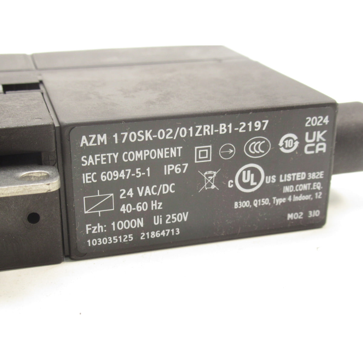 Holzkraft Sicherheitsschalter 24V AC/DC 00L0529479F - Art. 05100L0529479F