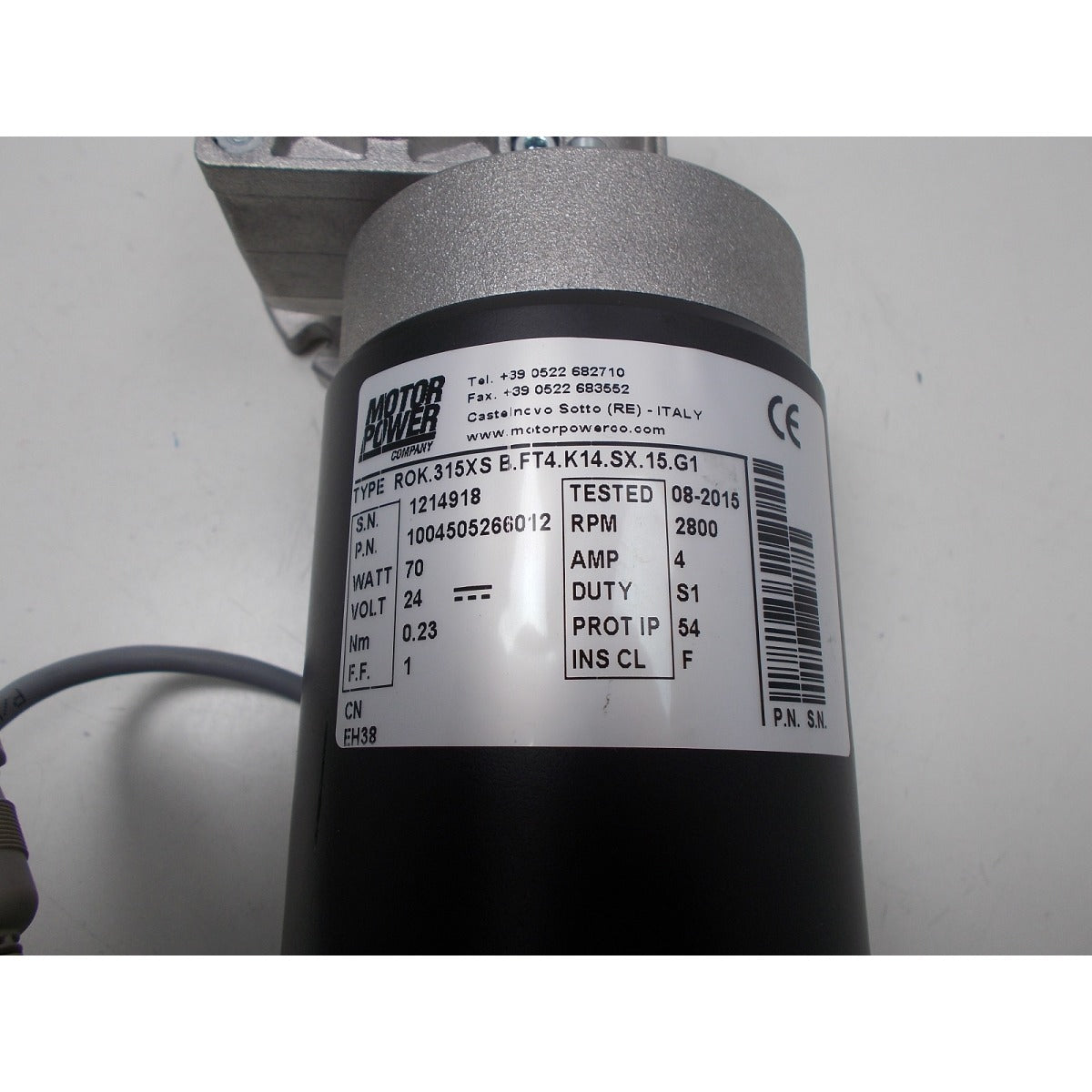 Holzkraft Vorschubmotor 70W / 24V 0772986000B - Art. 0510772986000B