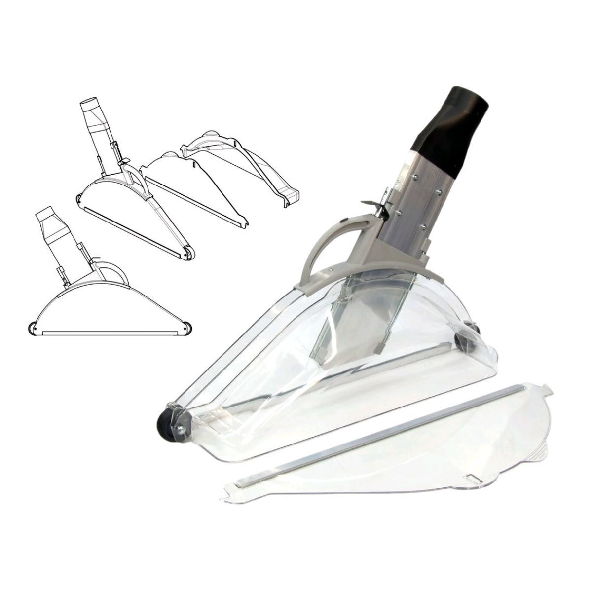 Holzkraft Pendelschutzhaube SCM, CASADEI 07L0049437B / für Parallelogramm - Art. 05107L0049437B
