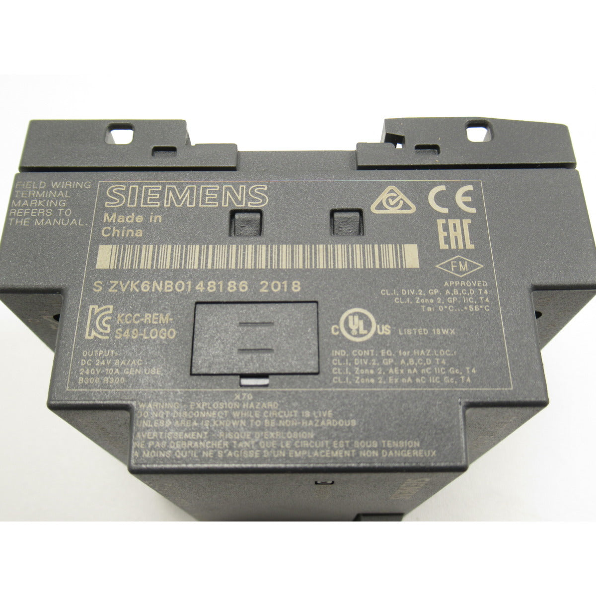 Holzkraft Siemens-Logobaustein 400V 197285 / für Steuerung RLA Serie - Art. 0513197285 - Web groß Ersatzteil - Sonderposten 2