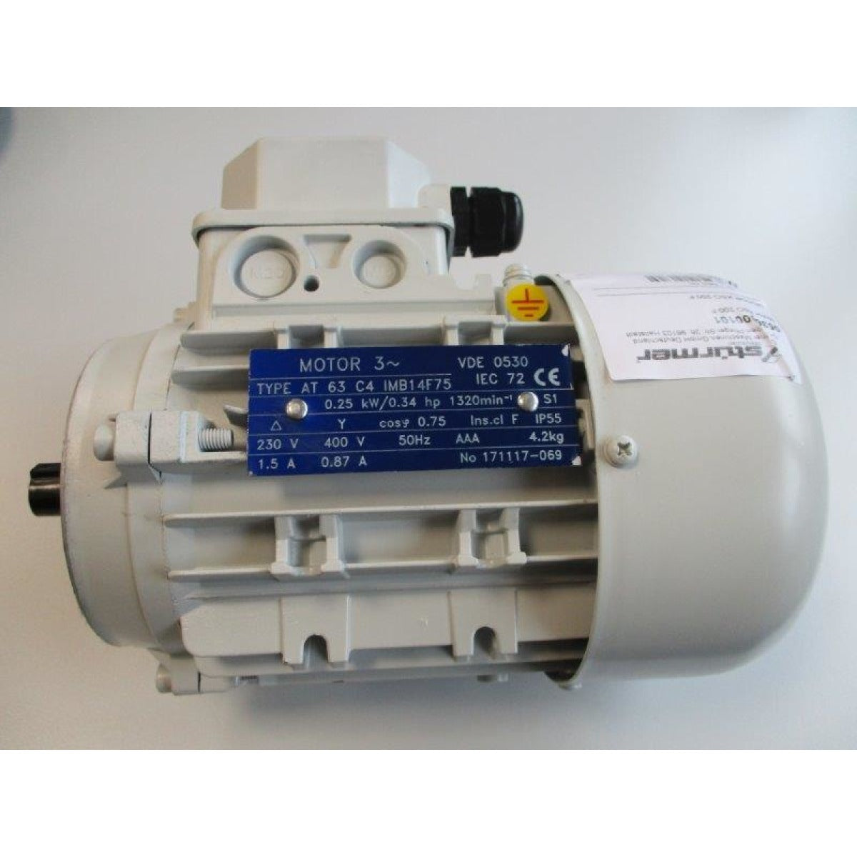 Holzkraft Motor KSO 150M,F,200F/ 400V / 0,25kW für Oszillation - Art. 0536300101