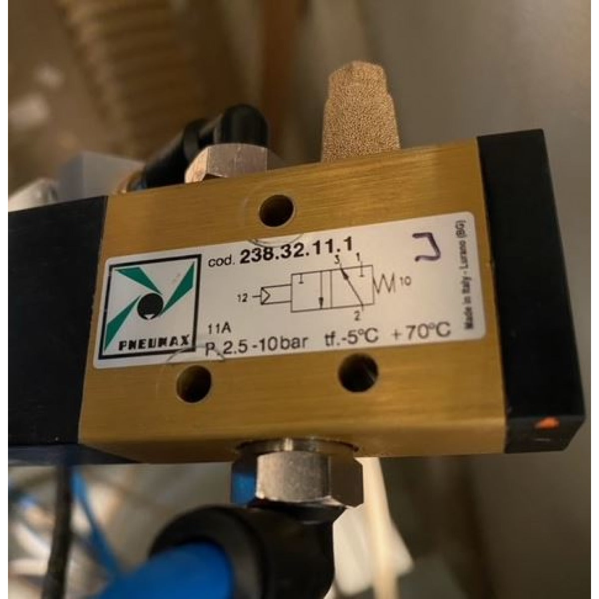 Holzkraft Pneumatikventil KAM 60 238.32.11.1 / 2,5-10bar - Art. 05400060PV