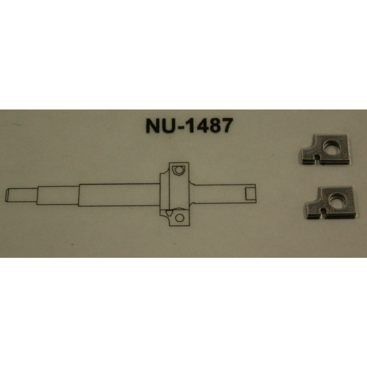 Holzkraft Oberes Messerset KF 3 NU-1487 / 2x HM-Radiusmesser R2 - Art. 0540NU1487