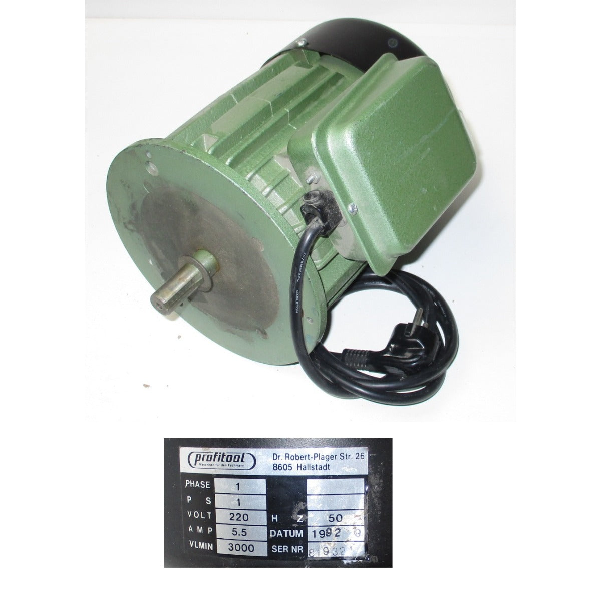 Holzkraft Motor ASA 1000, A 1000 / 230V - Art. 0548110
