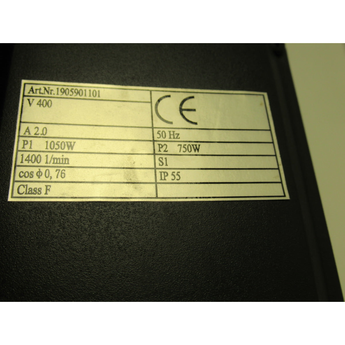 Holzkraft Motor FB 4500 / 400V / 0,75kW / S1 1905901101 - Art. 05701905901101