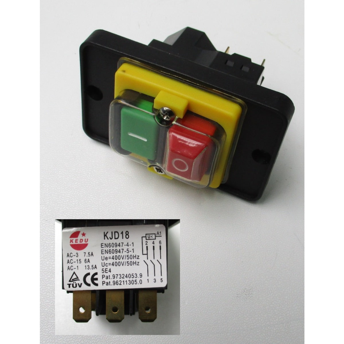 Holzstar Schalter FKS 315-1500E / 400V KEDU KJD18 / 7pol. - Art. 0590031513