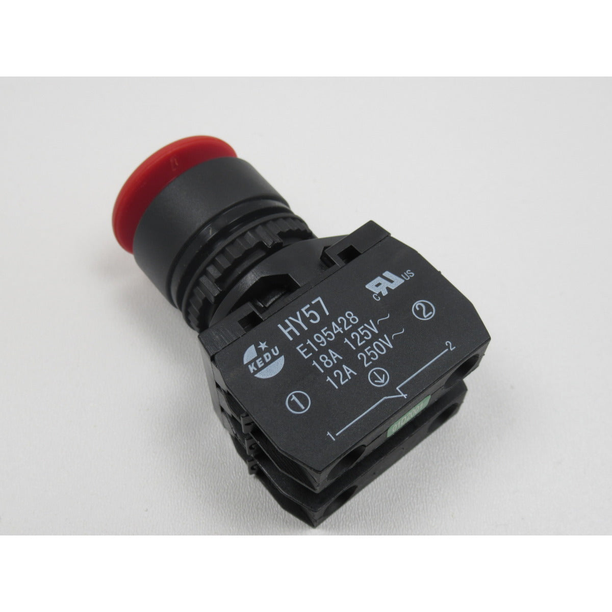 Holzstar Notaus KSO 150F BASIC, 1500F HY57 / 230V / 12A, roter Stopknopf "OFF" - Art. 05901500126