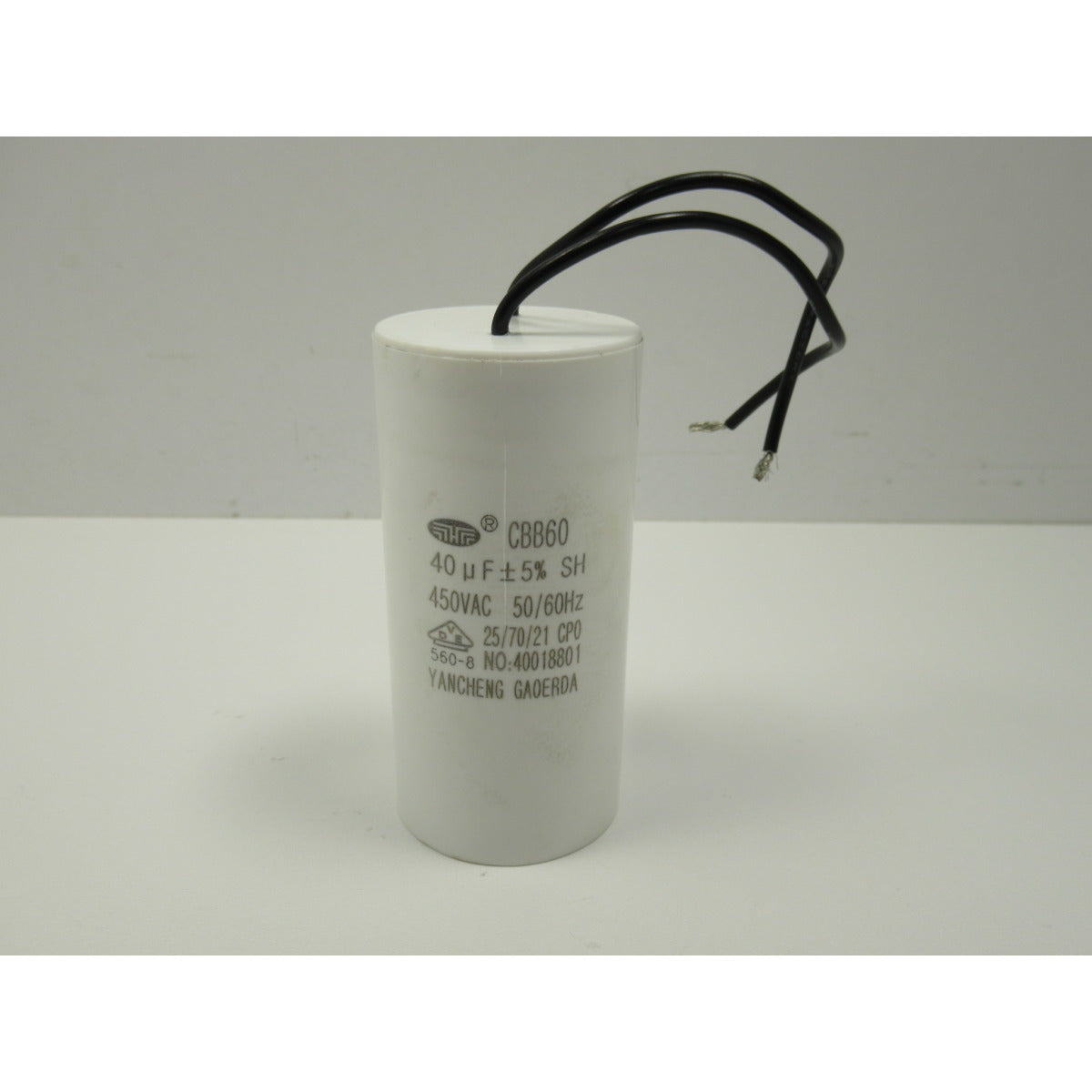 Holzstar Kondensator ADH 26C 40µF/ Ø46x95 / 450V AC - Art. 05904026C