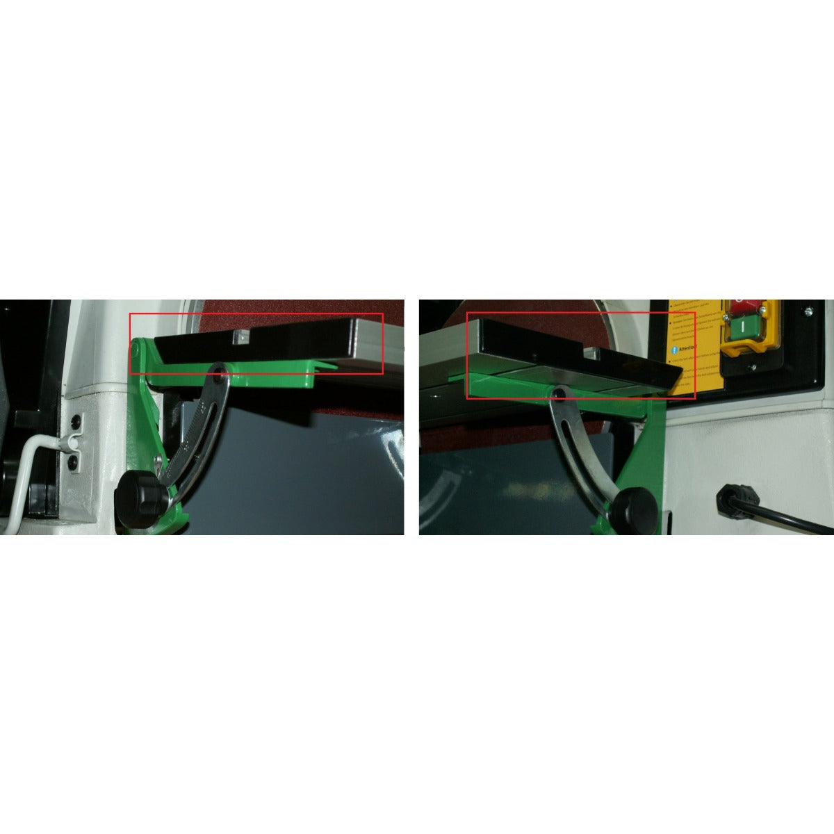 Holzstar Abdeckungspaar BTS 250 für Arbeitstisch / RAL9005 - Art. 05904250TC