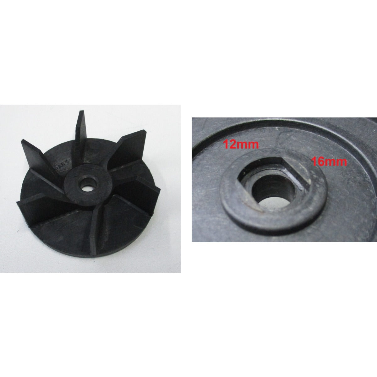 Holzstar Lüfterrad ADH 200 Ø84 / RAL9005 - Art. 05905200175