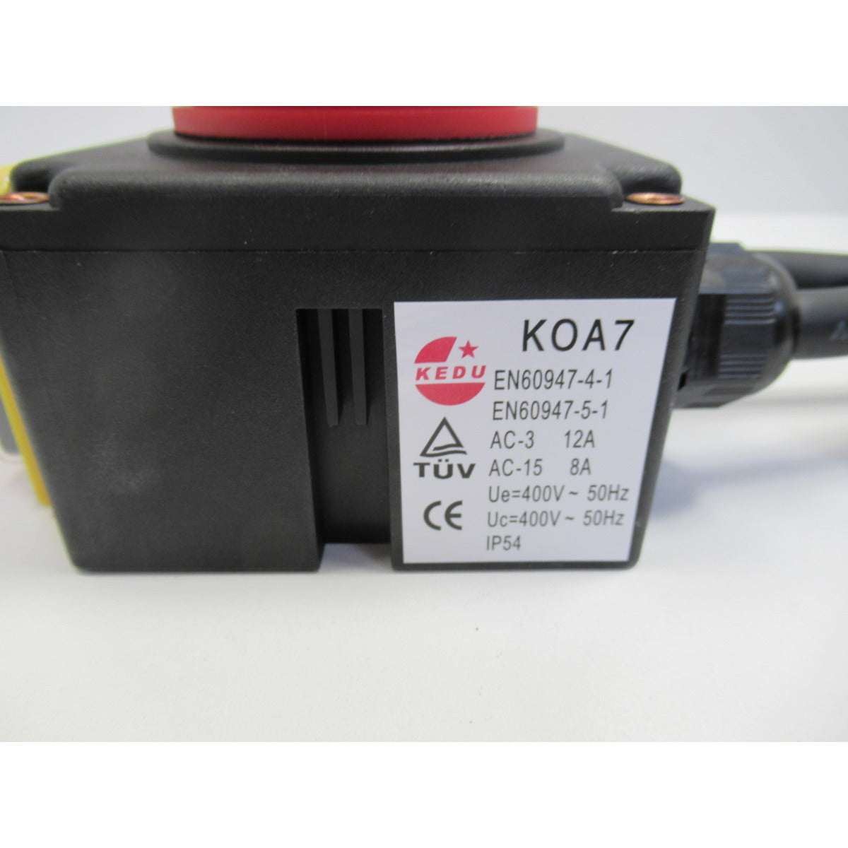 Holzstar Schalter LLB 16 PB / 400V KEDU KOA7 / 12A - Art. 05906017A22
