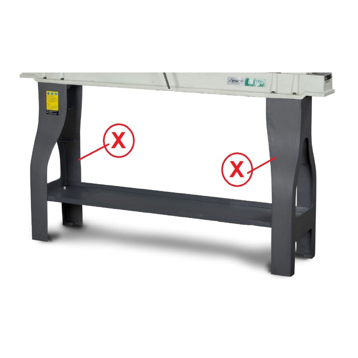 Holzstar Standfuss DB 1100 Unterbau Pos. 74/78 - Art. 0592110074