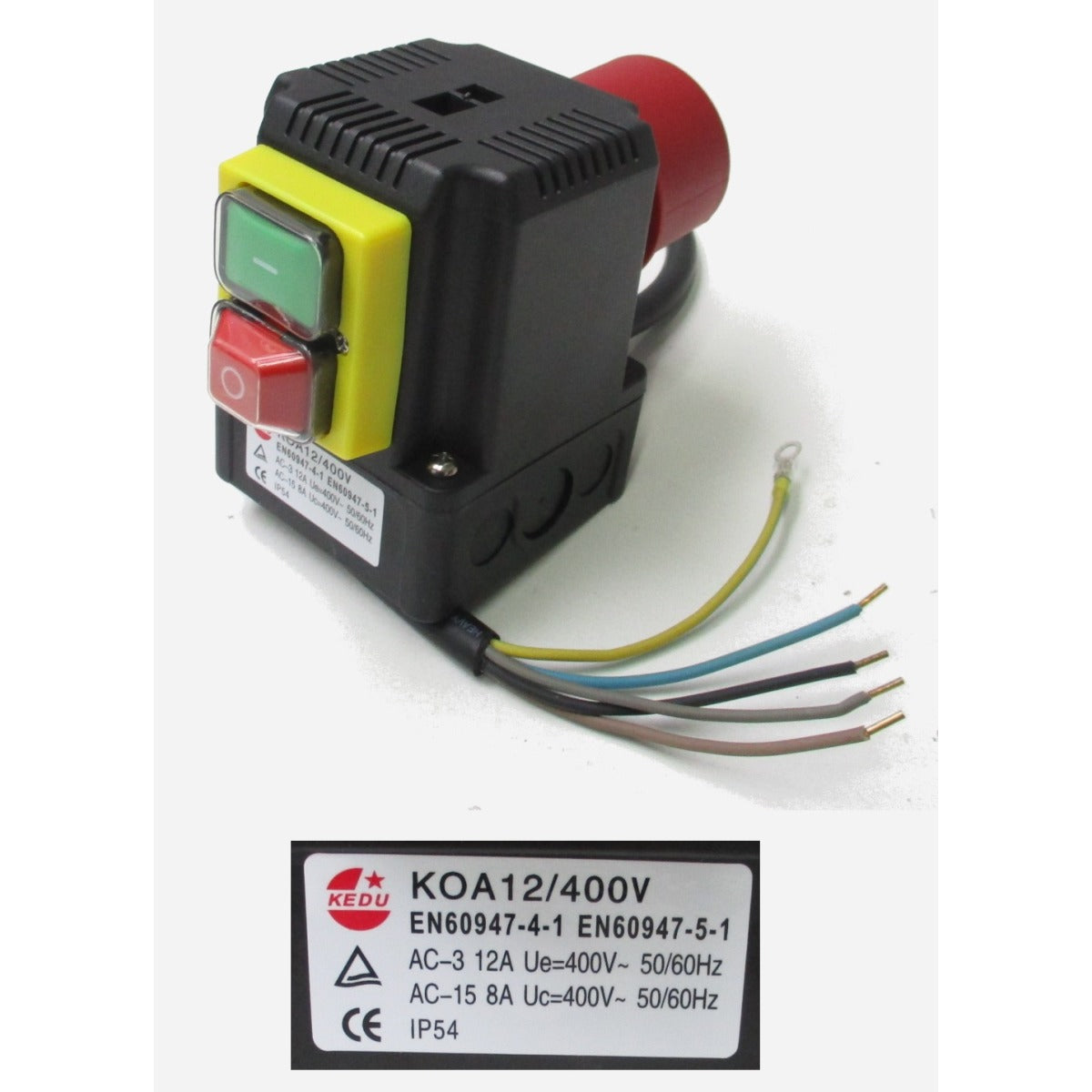 Holzstar Schalter HWSE 700 K / 400V KEDU KOA12 - Art. 0596070246