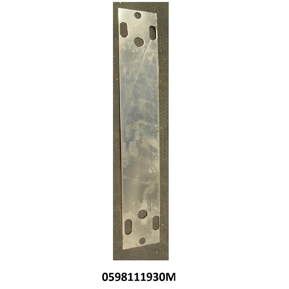 Holzstar Ausgleichsblech HSE 9/10/12-1350 Version #K / 495x80x0,8mm - Art. 0598111930M
