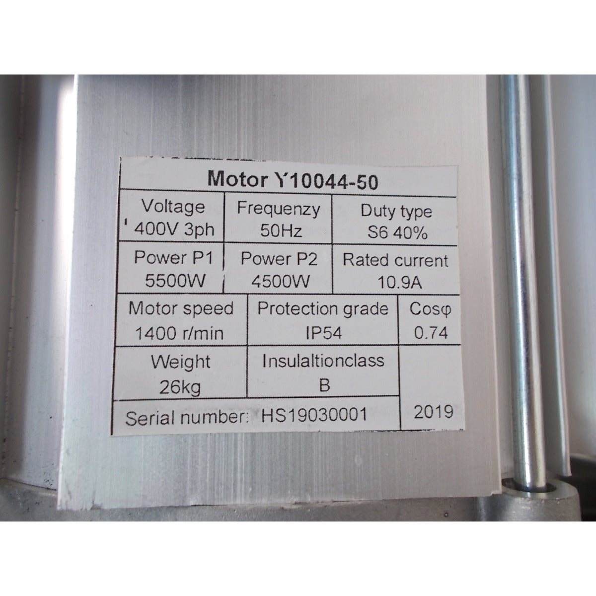 Holzkraft Motor HSE 25-1100ZE / 400V 5,5kW - Art. 05982500114