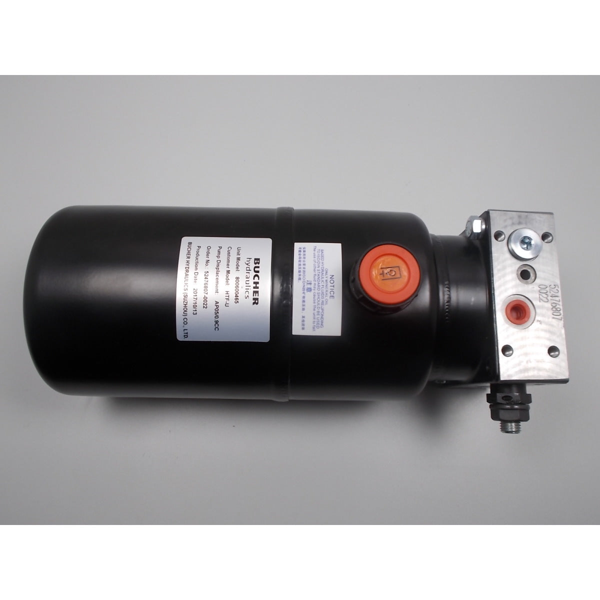 UNICRAFT Hydraulikpumpe SHT 1001G,U,1000,2000 – Version 1 SM-0615310051P