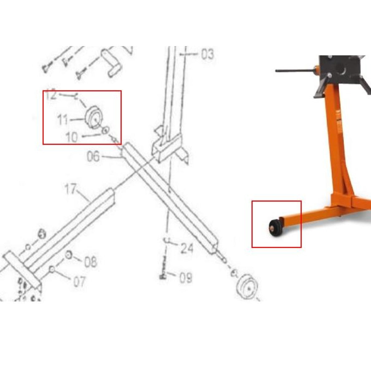 Unicraft Rad MMB 450 - Art. 0620140011