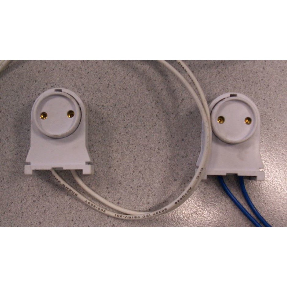 UNICRAFT Aufnahmesockel-Set SSK 3 Fassung für Leuchtstoffröhre – Ausführung 1 SM-0620400202A - SM.P-0620400202A