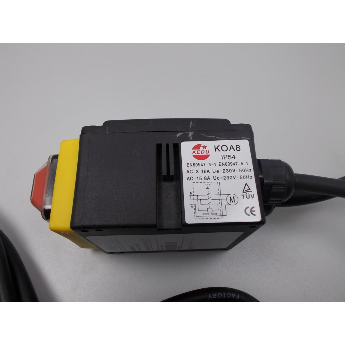 UNICRAFT Schalter MV 50,60,80 / 230V KEDU KOA8 – Modell 1 SM-0626005010