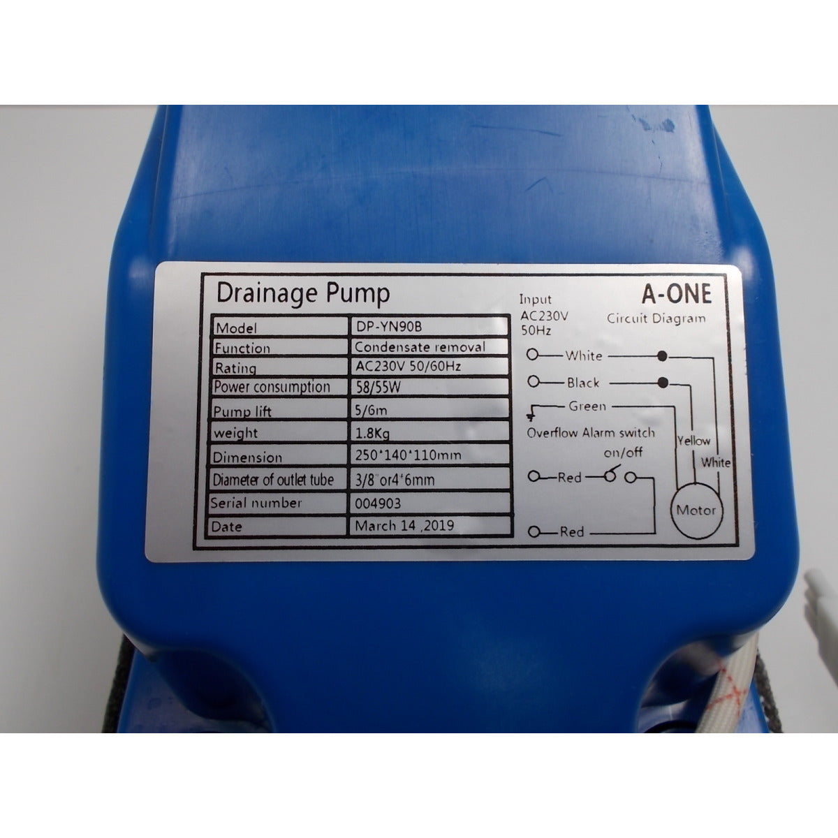 UNICRAFT Pumpe LEF Serie / 230V AC 55W, Version 1 SM-0626207041