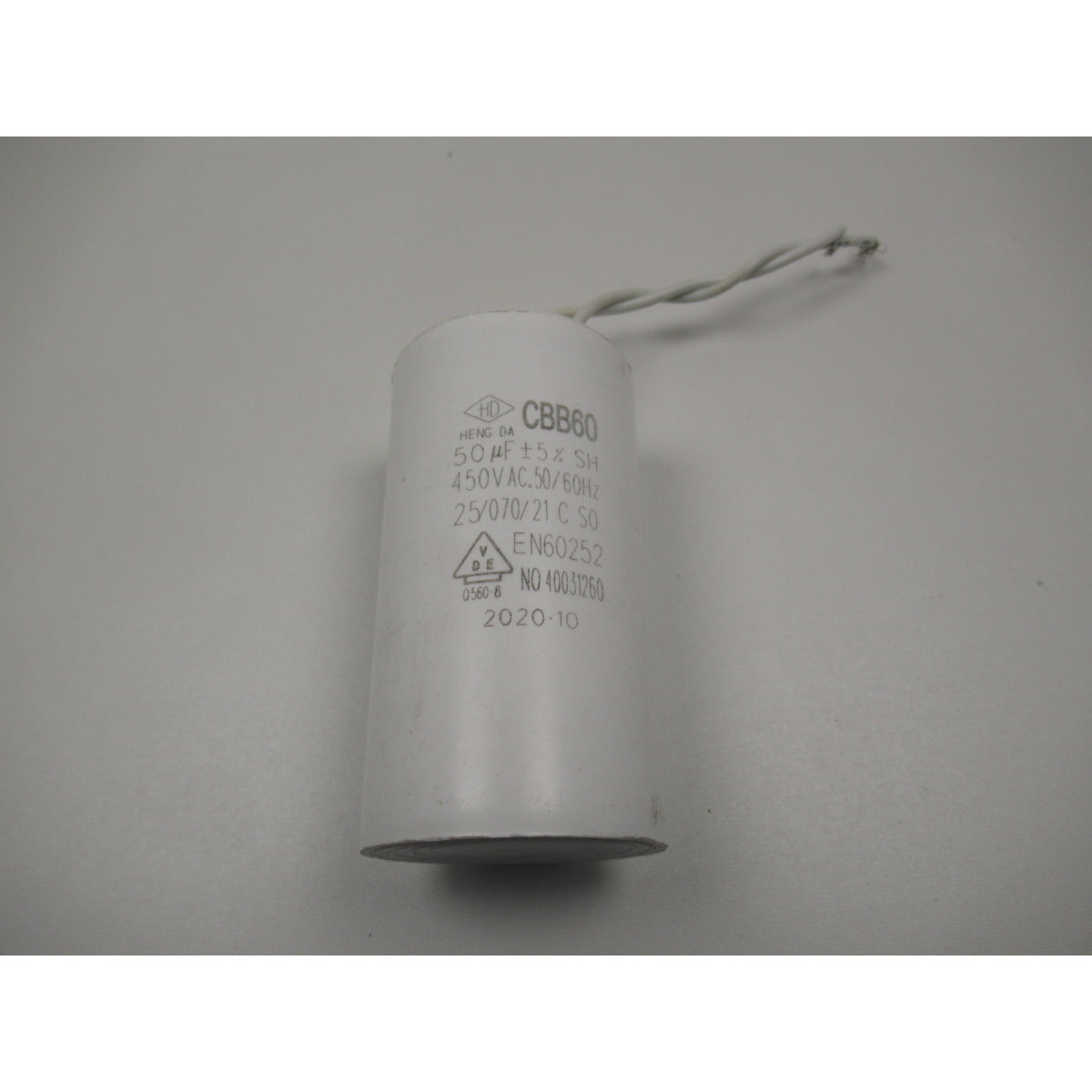 UNICRAFT Kondensator RV 300 CBB60 / 50µF 450VAC Ø50x93 SM-06264300C - SM.P-06264300C