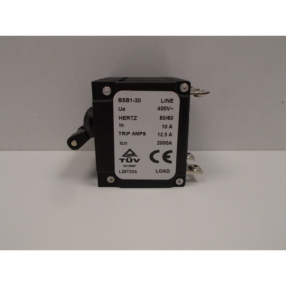 UNICRAFT Motorschutzschalter PG-E 80 am Bedienpanel / ON/OFF 10A SM-067060CB10A