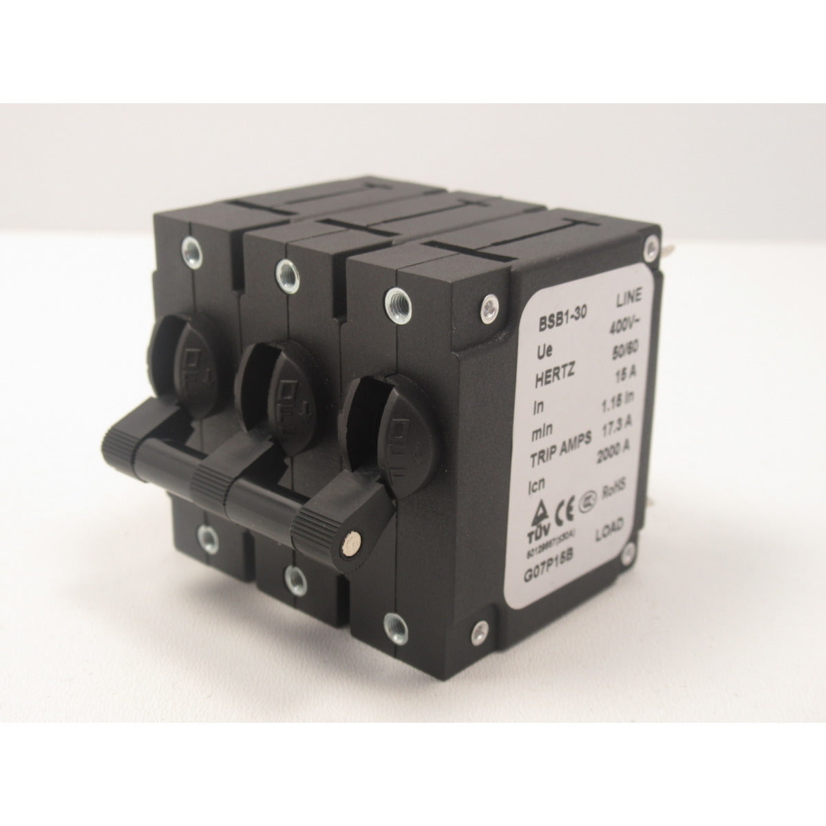 UNICRAFT Motorschutzschalter PG-E 100 TEA am Bedienpanel / ON/OFF 15A SM-067061CB15A