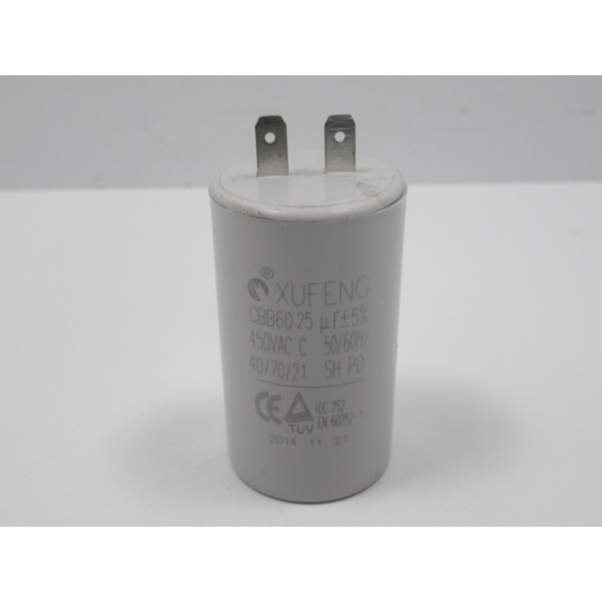 Cleancraft Kondensator HDR-H 48-15 04340319 / 25µF / 450V / Ø40X70 - Art. 071504340319