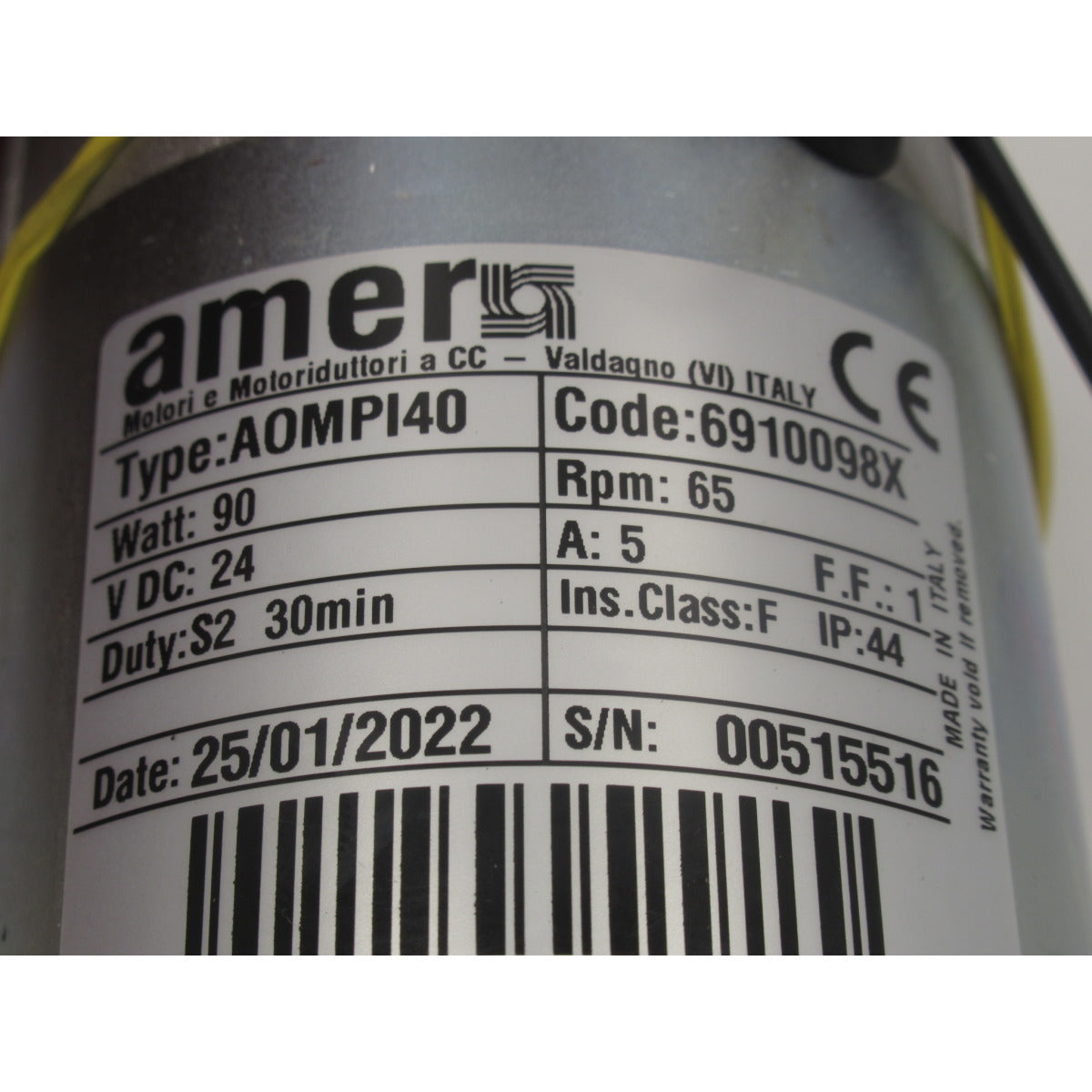 Cleancraft Motor AUKM 800 / 24V DC 438443 90W 65 U/min SM-0720438443 - SM.P-0720438443