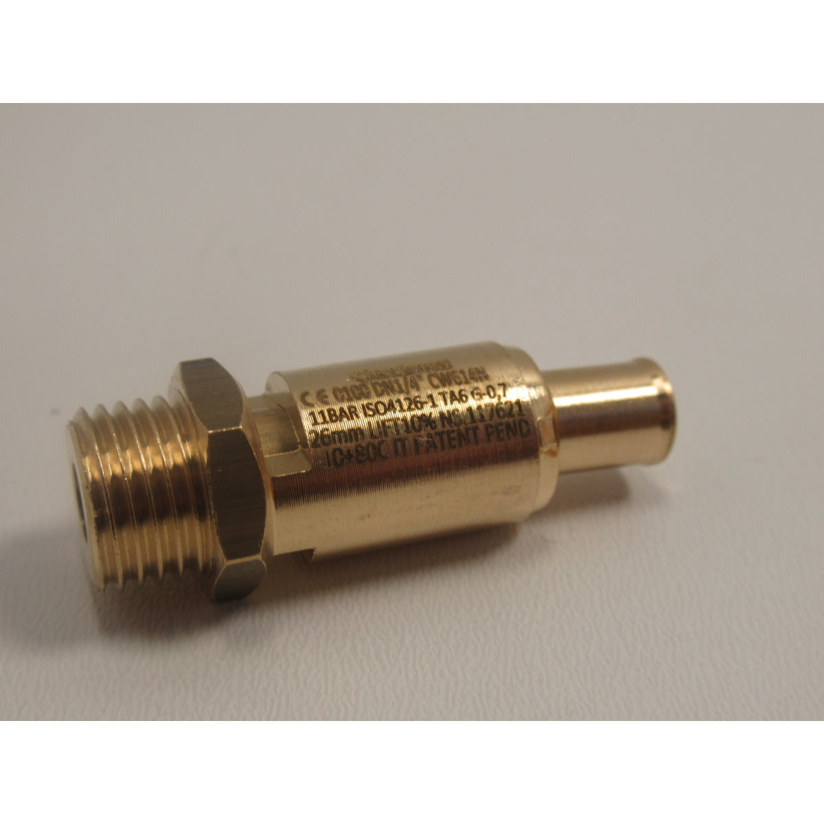 Aircraft Sicherheitsventil 1/4", 11bar 9049304 / CE-4126 - Art. 09049304
