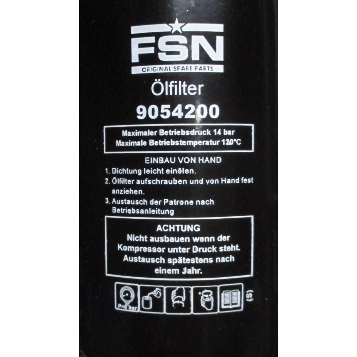Aircraft Ölfilter FSN 20LM 9054200 - Art. 09054200