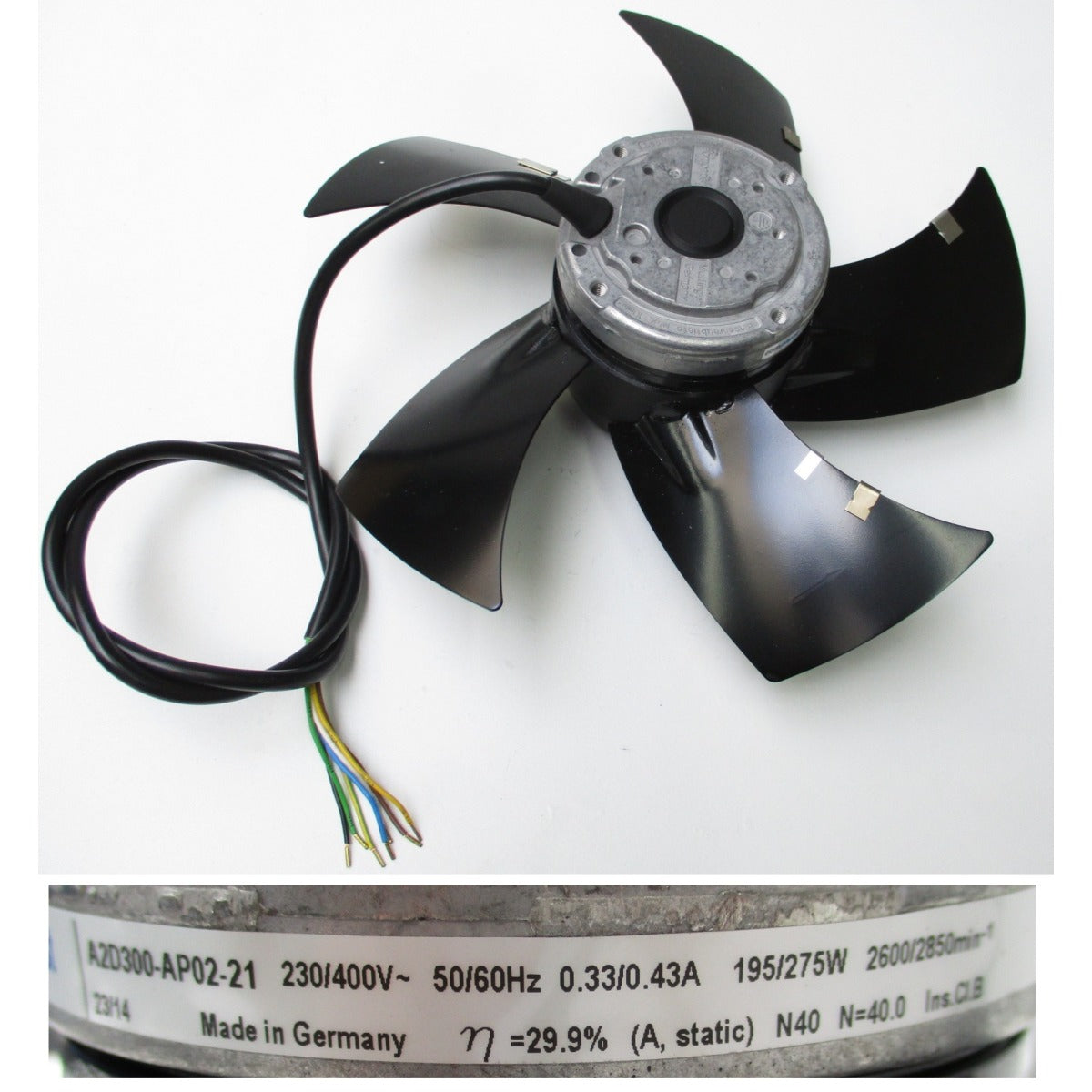 Aircraft Lüfter Ø300 230/400V SIL3 9064842 - Art. 09064842