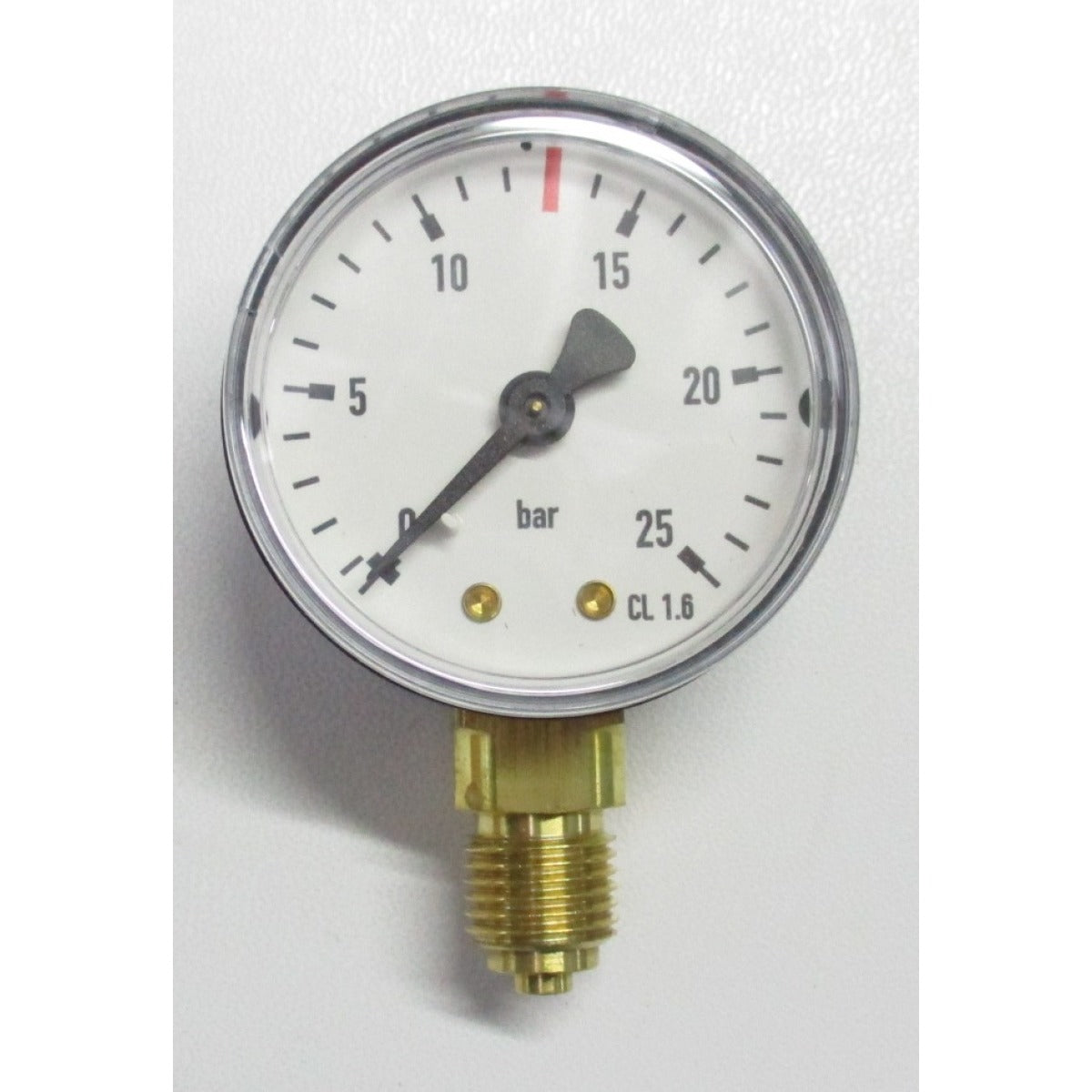 Aircraft Manometer Ø50, G1/4" 0-25bar, senkrecht - Art. 2506453